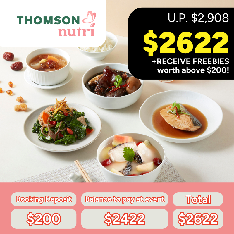 *Deposit First* Thomson Nutri 35-Day Lunch & Dinner + FREE GIFT